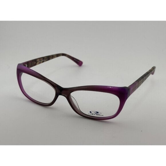 LINEA ROMA - CLASS 293 C1 54-16-135 Brown & Pink Glasses Frames - Picture 1 of 9